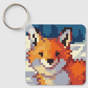 Full pixel art key hanger key ring