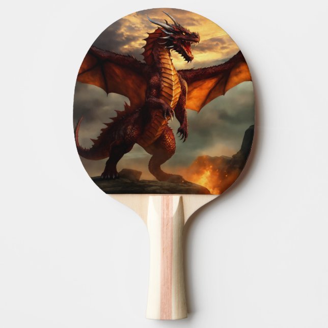 Full Print Back Ping Pong Paddle (Front)