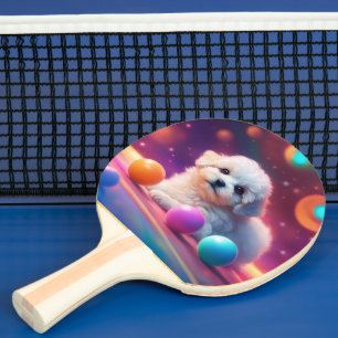 Full Print Back Ping Pong Paddle