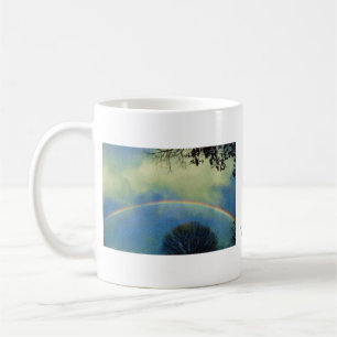 Full rainbow in Seurat style Coffee Mug