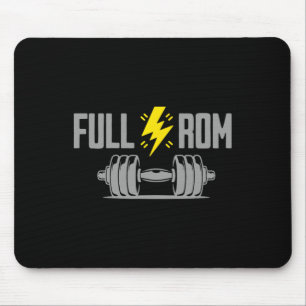 Full Rom Fitness Bodybuilding Gym Mouse Mat