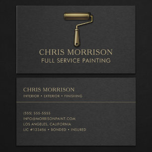 Full Service Painting Professional  Business Card