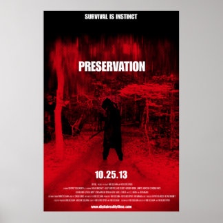 Full size Preservation Movie poster
