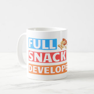 FULL SNACK DEVELOPER - DEVELOPER PUN COFFEE MUG