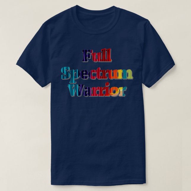 Full Spectrum Warrior T-Shirt (Design Front)