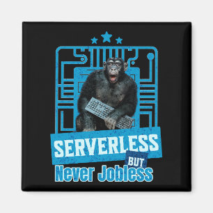 Full-Stack Developer Software Engineer Monkey Fun Magnet