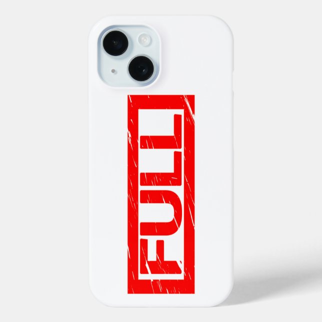 Full Stamp Case-Mate iPhone Case (Back)
