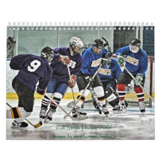 Full Stride Hockey 2007 Calendar