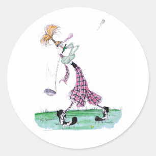 full swing golf, tony fernandes classic round sticker