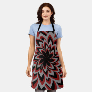 FULL SWIRL FLOWER APRON
