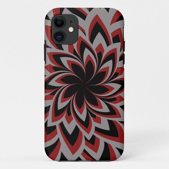 FULL SWIRL FLOWER  Case-Mate iPhone CASE (Back)