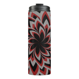 FULL SWIRL FLOWER THERMAL TUMBLER