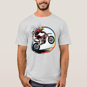 Full Throttle Dirt Bike T-Shirt