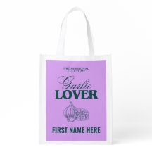 "Full-Time Garlic Lover – Personalised