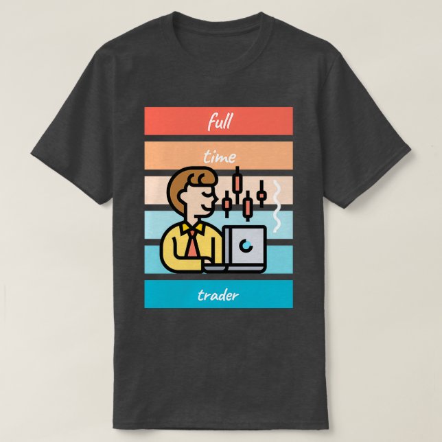 Full Time Trader Christmas Tops 5 (Design Front)