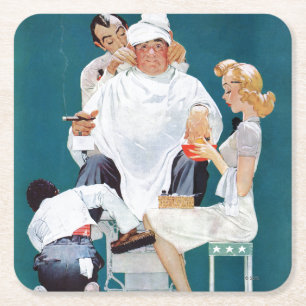 Full Treatment Square Paper Coaster
