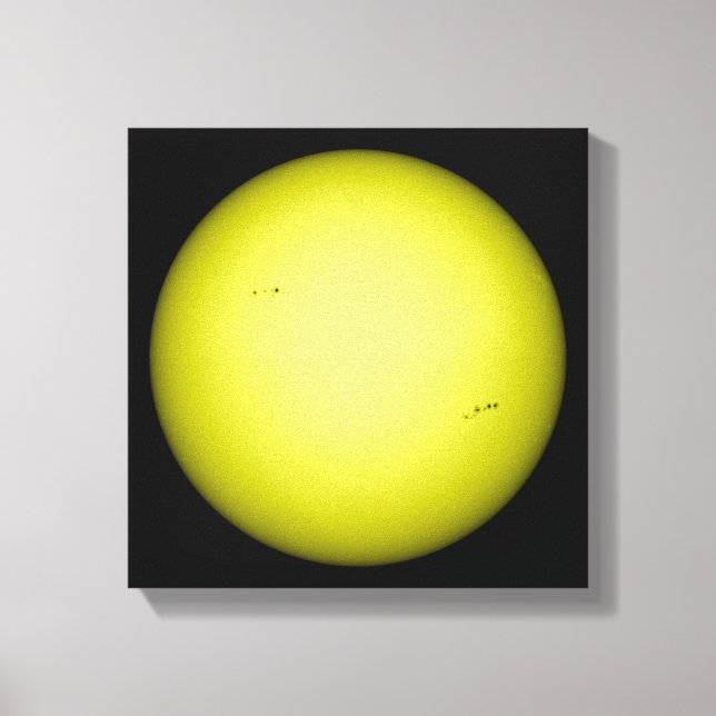 Full view of the Sun Canvas Print (Front)