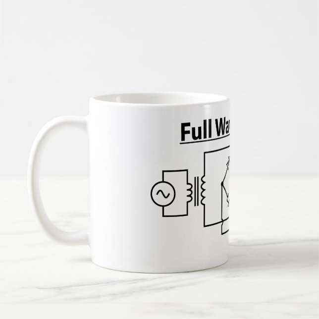 Full Wave Rectifier Mug (Left)