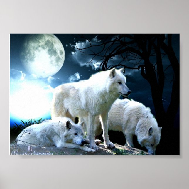 Full Wolf Moon Poster (Front)