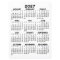 Full Year View 2024 Calendar - Basic Minimal