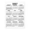 Full Year View 2024 Calendar - Basic Minimal