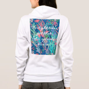 Full zip hoodie in stylish graphic