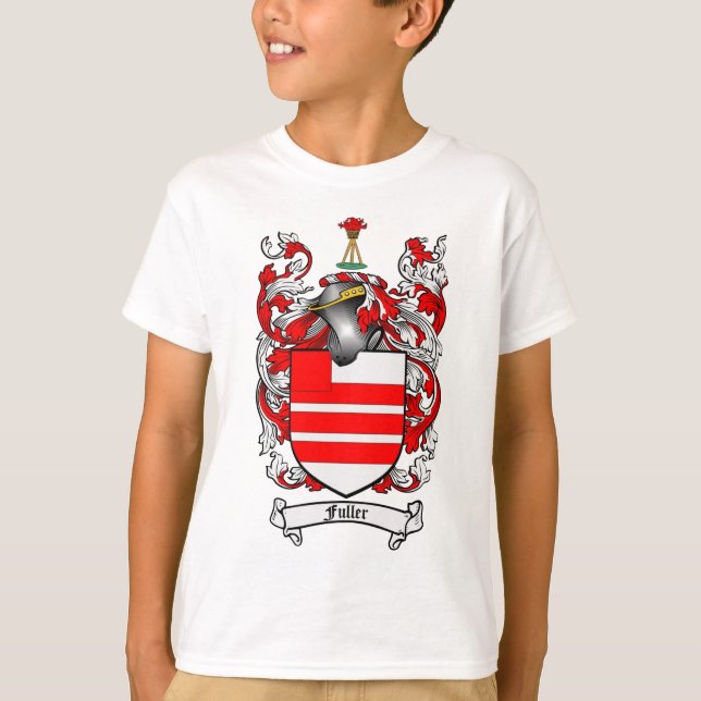FULLER FAMILY CREST -  FULLER COAT OF ARMS T-Shirt (Front)