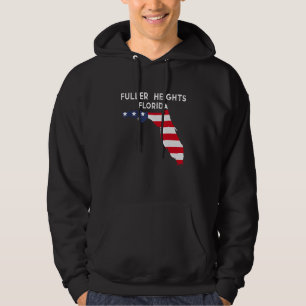 Fuller Heights Florida USA State America Travel Fl Hoodie