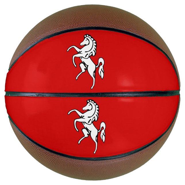 Fullsize Basketball with Flag of Kent County (Front)