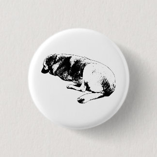 Fully at Ease 3 Cm Round Badge