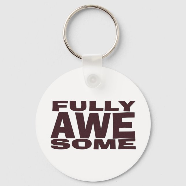 Fully Awesome Keychain (Front)