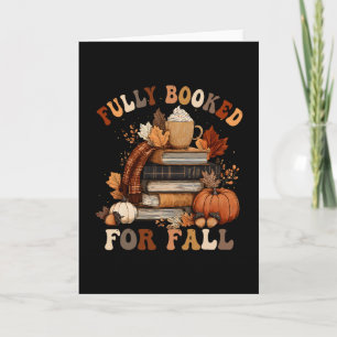Fully Booked For Fall Books 1 Card