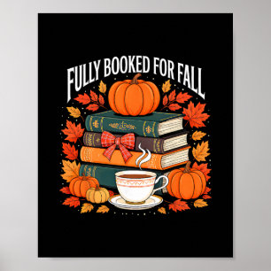 Fully Booked For Fall Teacher Thanksgiving Pumpkin Poster