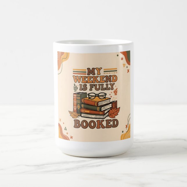 Fully booked weekend design coffee mug (Center)