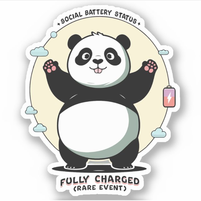 Fully Charged Rare Event – Social Battery (Front)