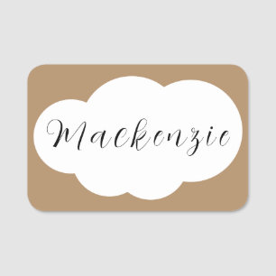 Fully Customisable 3" X 2" Rectangle Name Tag