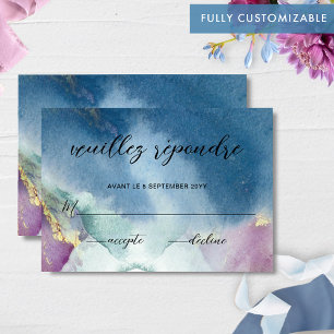 Fully Customisable, Celestial Wedding RSVP