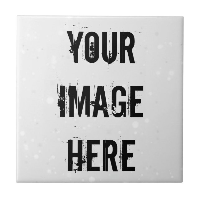 Fully Customisable Ceramic Tile (Front)