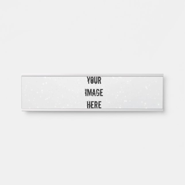 Fully Customisable Name Plate (Front)