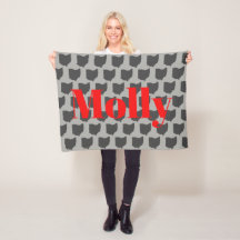 Fully Customisable Ohio State Pet Blanket
