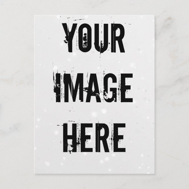 Fully Customisable Post Card (Front)