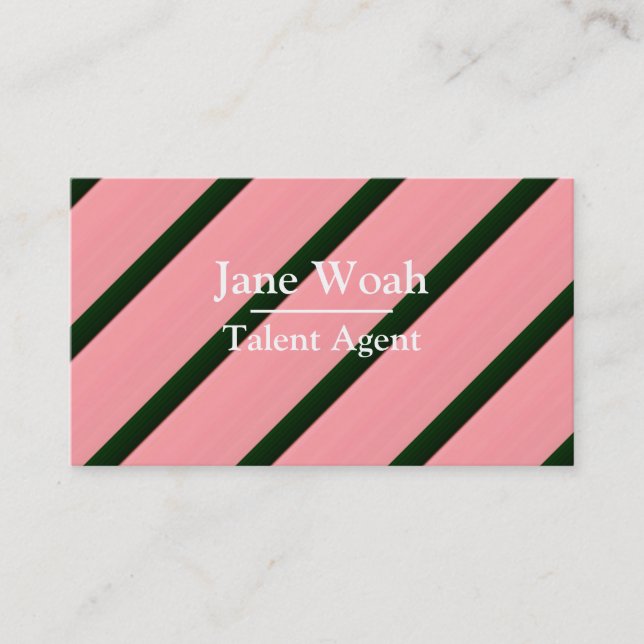 Fully Customisable Professional Business Cards (Front)
