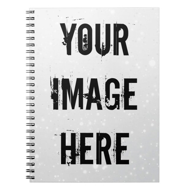 Fully Customisable Spiral Notebook (Front)