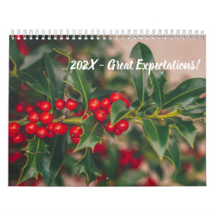 Fully Customizable 12 Month Photo Calendar
