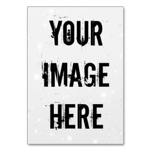 Fully Customizable Table Card