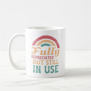 Fully Depreciated Still In Use Retro Accountant Ac Coffee Mug