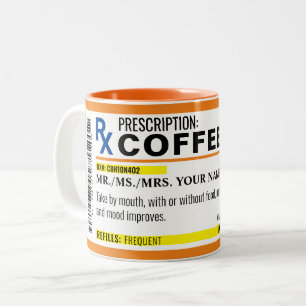 FULLY EDITABLE Prescription Coffee Mug