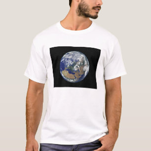 Fully lit Earth centred on Europe T-Shirt