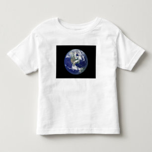 Fully lit Earth centred on North America Toddler T-Shirt