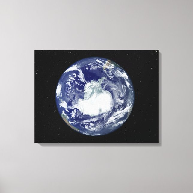 Fully lit full disc image canvas print (Front)